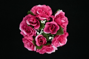 Fuchsia Candle Ring for Pillar Candle (Lot of 1) SALE ITEM